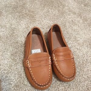 Toddler Boy Tan  Polo Loafers size 7 1/2